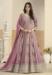 Picture of Appealing Georgette Rosy Brown Anarkali Salwar Kameez