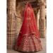 Picture of Taking Silk Maroon Lehenga Choli