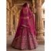Picture of Pleasing Silk Thistle Lehenga Choli