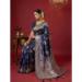 Picture of Ideal Silk Dark Slate Blue Saree