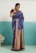 Picture of Pretty Silk Dark Slate Blue Saree
