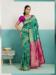 Picture of Nice Silk Dark Cyan Saree