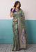 Picture of Good Looking Silk Dim Gray Saree
