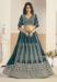 Picture of Charming Georgette Teal Lehenga Choli