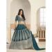 Picture of Charming Georgette Teal Lehenga Choli