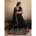 Picture of Exquisite Georgette Black Lehenga Choli