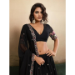 Picture of Exquisite Georgette Black Lehenga Choli