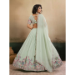 Picture of Stunning Georgette Powder Blue Lehenga Choli