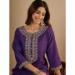 Picture of Superb Silk Purple Kurtis & Tunic