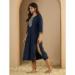 Picture of Beauteous Silk Navy Blue Kurtis & Tunic