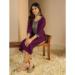 Picture of Bewitching Silk Purple Kurtis & Tunic