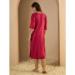 Picture of Radiant Silk Fire Brick Kurtis & Tunic