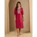 Picture of Radiant Silk Fire Brick Kurtis & Tunic