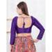 Picture of Superb Silk Purple Designer Blouse