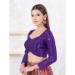 Picture of Superb Silk Purple Designer Blouse