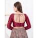 Picture of Taking Silk Maroon Designer Blouse