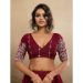 Picture of Magnificent Georgette Maroon Lehenga Choli