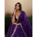Picture of Taking Georgette Purple Lehenga Choli