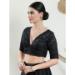 Picture of Wonderful Cotton & Silk Black Designer Blouse