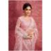 Picture of Resplendent Net Rosy Brown Saree