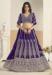 Picture of Ravishing Georgette Dark Slate Blue Lehenga Choli