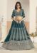Picture of Radiant Georgette Teal Lehenga Choli