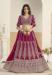 Picture of Sublime Georgette Dark Red Lehenga Choli