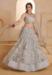 Picture of Marvelous Net Dark Grey Lehenga Choli