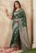 Picture of Shapely Silk Sea Green Saree