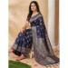 Picture of Taking Silk Dark Slate Grey Saree