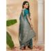 Picture of Admirable Silk Dark Slate Grey Saree