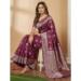 Picture of Lovely Silk Purple Saree