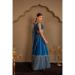 Picture of Stunning Georgette Navy Blue Lehenga Choli