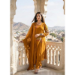 Picture of Sightly Cotton Golden Rod Readymade Salwar Kameez