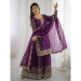 Picture of Alluring Silk Purple Readymade Salwar Kameez
