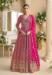 Picture of Appealing Georgette Hot Pink Anarkali Salwar Kameez