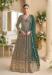 Picture of Resplendent Georgette Sea Green Anarkali Salwar Kameez