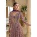 Picture of Excellent Georgette Purple Anarkali Salwar Kameez