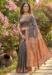 Picture of Resplendent Cotton & Linen Grey Saree