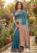 Picture of Wonderful Cotton & Linen Slate Grey Saree