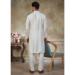 Picture of Taking Silk White Kurtas