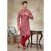 Picture of Ravishing Silk Indian Red Kurtas