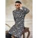 Picture of Sightly Silk Black Kurtas