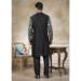 Picture of Sightly Silk Black Kurtas