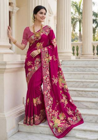 Picture of Charming Silk Purple Saree