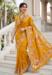 Picture of Wonderful Silk Dark Golden Rod Saree