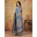 Picture of Delightful Silk Steel Blue Saree