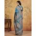 Picture of Magnificent Silk Steel Blue Saree