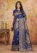 Picture of Delightful Silk Midnight Blue Saree