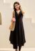 Picture of Shapely Cotton Black Readymade Gown